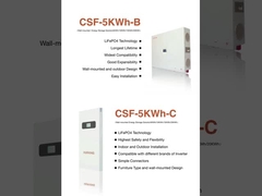 énergie rechargeable à la maison de système de stockage de batterie au lithium de 48V 100mah