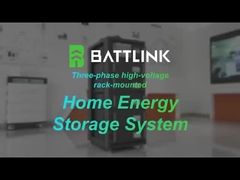 BATTLINK stockage d'énergie à domicile à haute tension triphasé monté sur un rack de 10 à 25 kWh