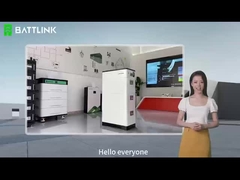 IP55 Système de stockage d'énergie domestique librement empilé avec interface de communication Canbus/RS485