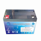 Height 260mm 75Ah 12V Deep Cycle RV Battery For RV